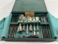 W.M. Rogers Silver-Plated Silverware Set