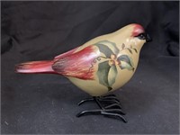 4.5 “ DECORATIVE HAND-PAINTED BIRD FIGURE