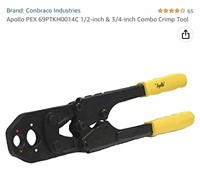 Per Combo Crimp Tool 1/2" to 3/4”