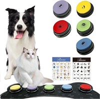 NEW $37 Dog Talking Button Set Puzzle Training