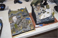 Two Battlefield Dioramas