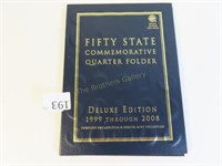 State Quarter Book, 105 Coins, 1999-2008