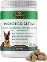 02 2024)Premium Probiotics for Dogs - 120 Soft Che