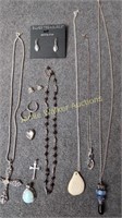 Sterling Silver Necklaces, Earrings, Pendants,