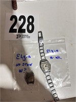 2 Vintage Elgin Watches