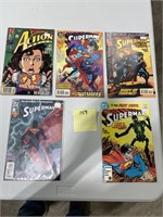 COMIC BOOKS!  Superman 5 Book Lot