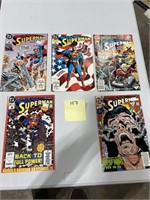 COMIC BOOKS!  Superman 5 Book Lot