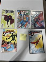 COMIC BOOKS!  Superman 5 Book Lot