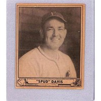1940 Playball Crease Free Spud Davis