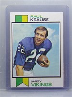 Paul Krause 1973 Topps