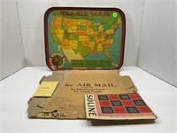 ARCHER TOY THE AIR MAIL EDUCATIONAL GAME FOR YOUNG