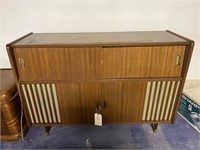 Vintage German Stereo Cabinet