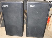 2 Gibson GPA-50 COL Speakers, untested