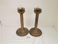 pair of candle holders