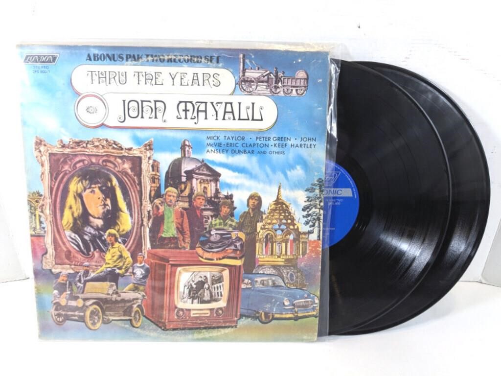 GUC John Mayall "Thru The Years" Vinyl Records