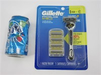 Gillette Proglide Shield, rasoir + 5 lames