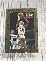 Dennis Rodman Spurs gold mine NBA hoops card