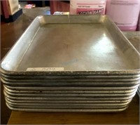 1/4 SIZE ALUMINUM SHEET PAN, 13" X 9.5"