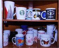 Coffee mugs: John Deere - Starbucks - & more
