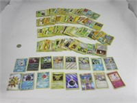 PLusieurs cartes Pokémon avec HOLO