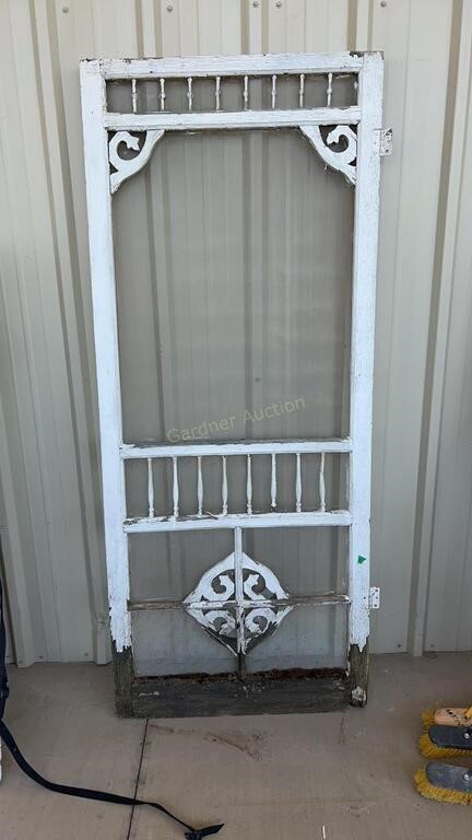 ANTIQUE SCREEN DOOR