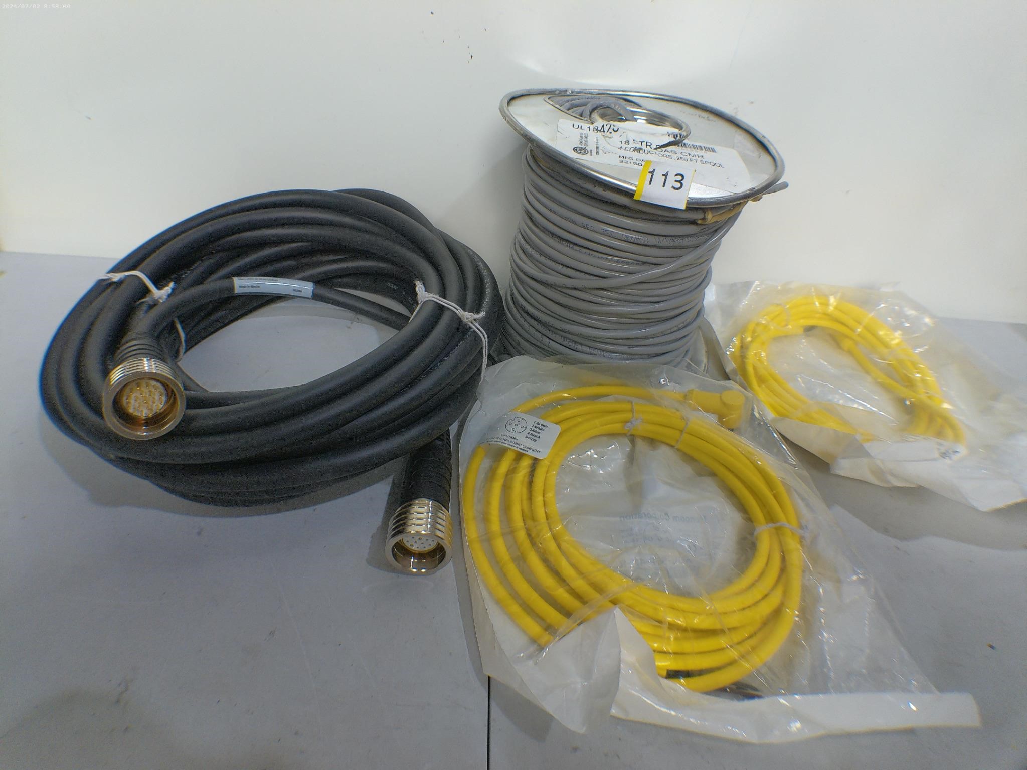 Mixed Lot Wire Curcuit Cables 250ft & More!