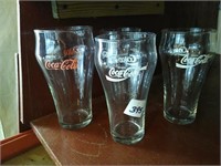 Coke Glass Lot (4)