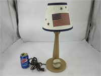 Lampe de bureau avec drapeau USA