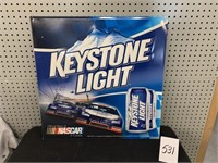 KEYSTONE BEER TIN SIGN