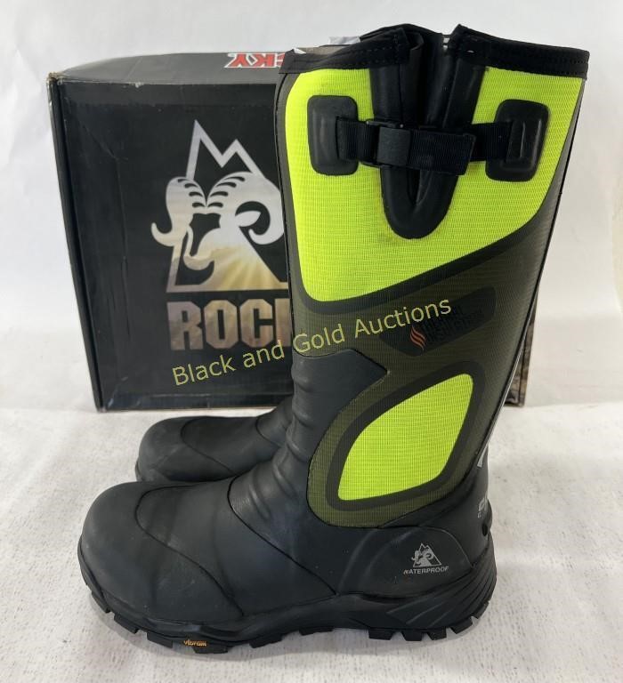 New Men’s 10 ROCKY XRB Waterproof Boots