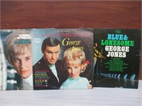 4 George Jones & Tammy Wynette Albums