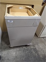 3-Drawer Base Cabinet (35"Tx21"Wx21"D)