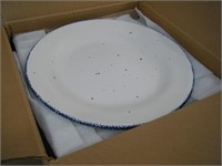 Set of 6 brand new Large 11~1/4" stoneware Plates