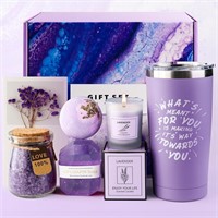 Lavender Bath Relaxing Spa Gift Set