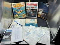 Aircraft maps and books