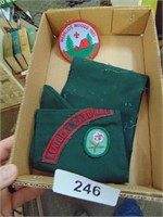 Girl Scouts Sash & Boy Scouts Patch