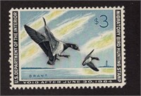 US DUCK STAMP SCOTT# RW30 - MNH - SCV: $100.00