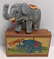Vtg Alps Wind Up "Jumbo" Toy in Orig Box, made in