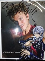 Autograph Vic Mignogna