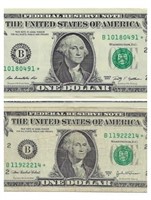 US$1FRN Star Notes x2 2B New York.RR8