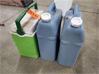 2 Water Jugs and Cooler