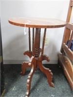 Vintage Table (18 inch Circumfrence, 31 inch tall)