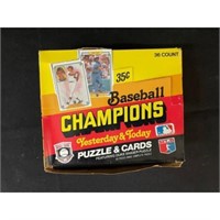 Donruss Champions Full Wax Box