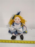 Alice In wonderland doll new with tags 1991