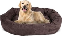 Majestic Pet 40 Inch Suede Calming Dog Bed