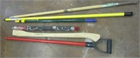 6 Assorted Handles and Extension Poles