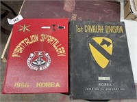 2 VINTAGE MILITARY BOOKS