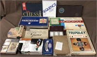 Board games, Playing cards, Puzzle etc.