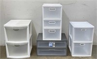 Sterilite Stackable Storage Units