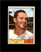 1961 Topps #33 Gary Geiger EX-MT to NRMT+